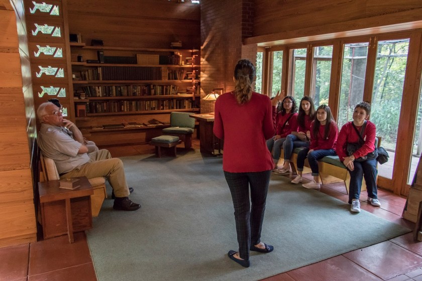 SHSU, LEAP Center, LEAP Ambassadors, Washington DC, Frank Lloyd Wright, Pope-Leighey House