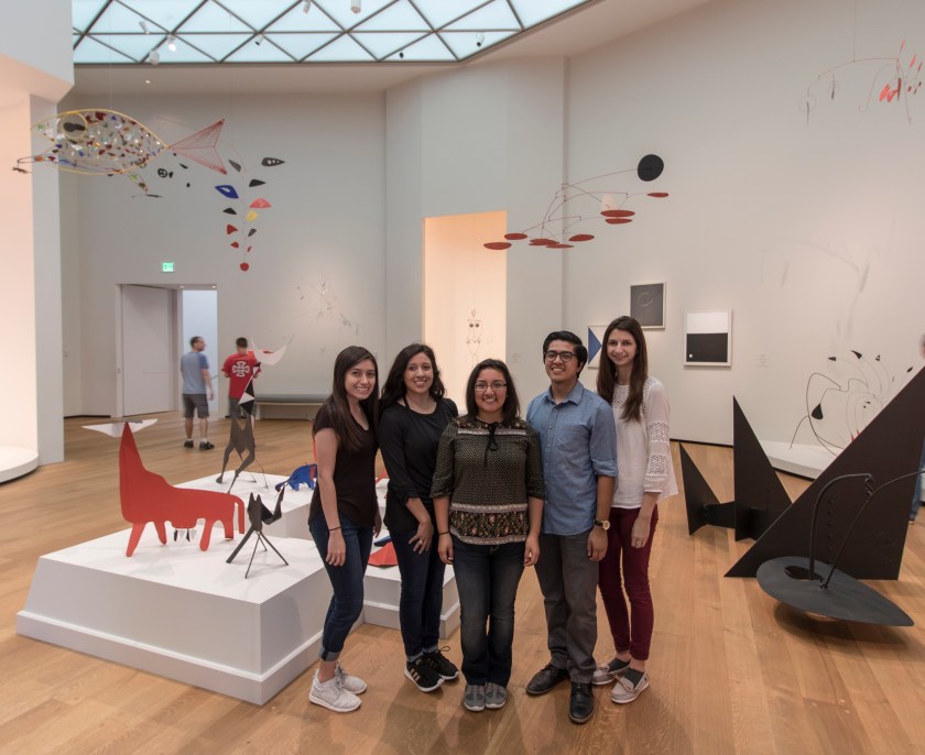 SHSU, LEAP Center, LEAP Ambassadors, Washington DC, National Gallery of Art, Calder