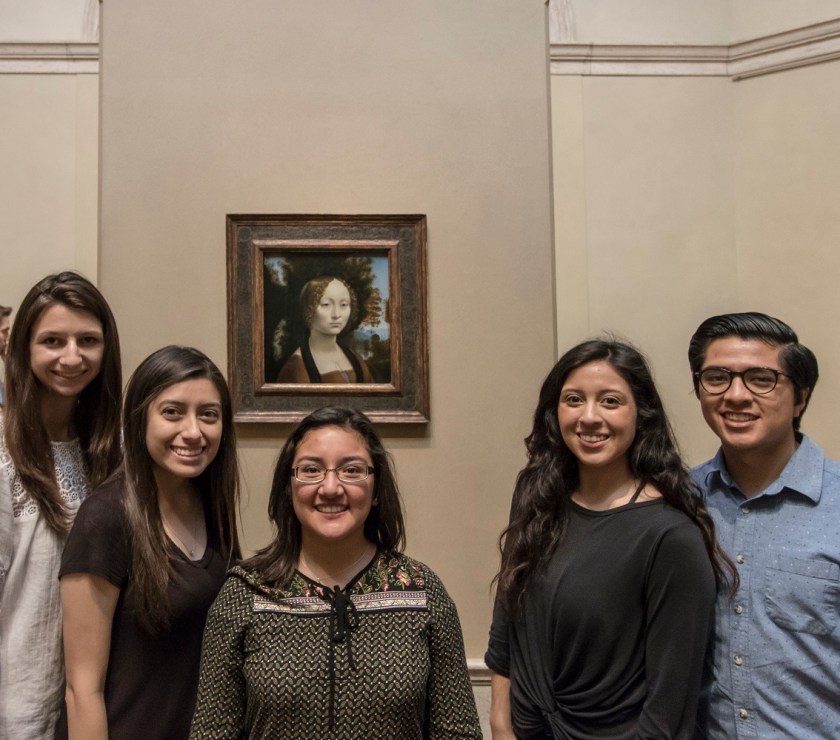 SHSU, LEAP Center, LEAP Ambassadors, Washington DC, National Gallery of Art, Da Vinci