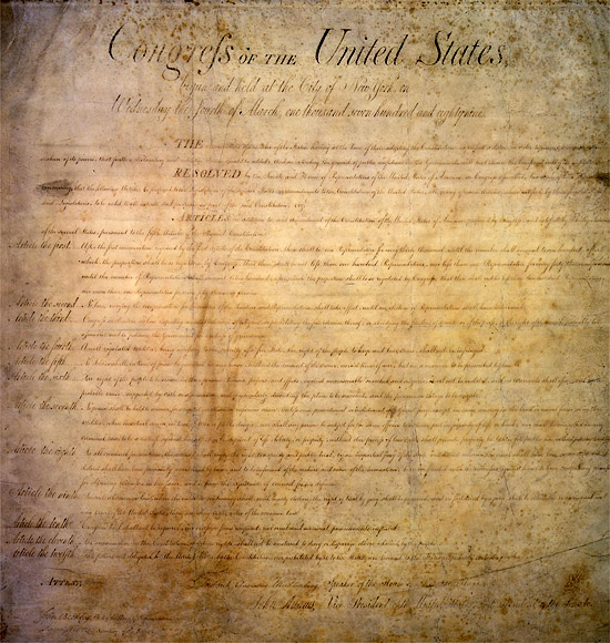 SHSU, LEAP Center, LEAP Ambassadors, National Archives, Bill of Rights
