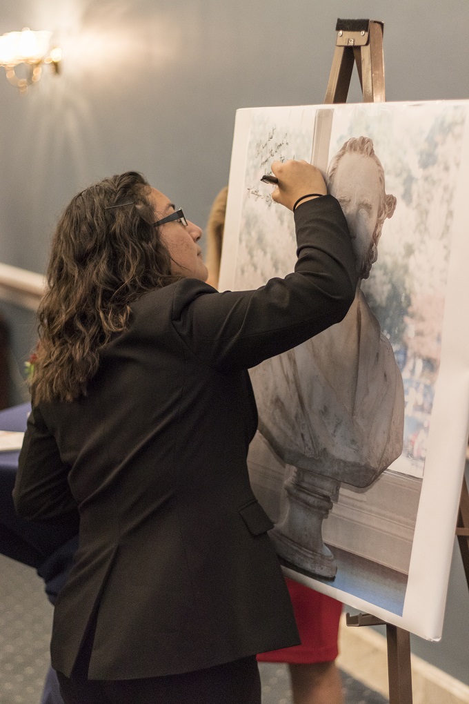 SHSU, LEAP Center, LEAP Ambassadors, Washington DC, Capitol, Sam Houston Bust, Ways and Means, Congressman Kevin Brady