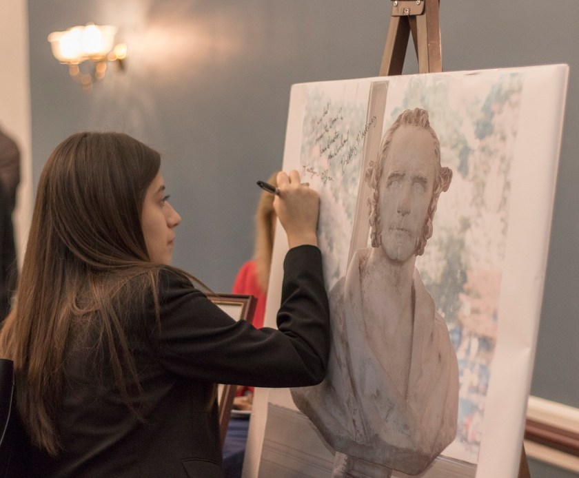 SHSU, LEAP Center, LEAP Ambassadors, Washington DC, Capitol, Sam Houston Bust, Ways and Means, Congressman Kevin Brady
