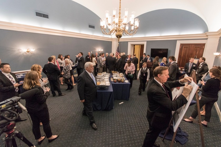 SHSU, LEAP Center, LEAP Ambassadors, Washington DC, Capitol, Sam Houston Bust, Ways and Means, Congressman Kevin Brady