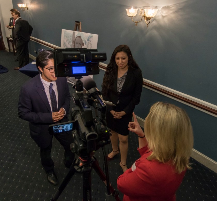 SHSU, LEAP Center, LEAP Ambassadors, Washington DC, Capitol, Sam Houston Bust, Ways and Means, Congressman Kevin Brady