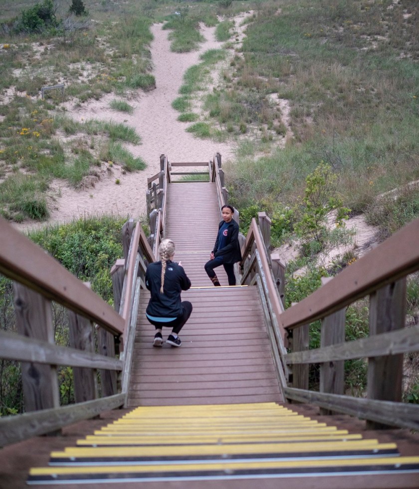 SHSU, LEAP Center, LEAP Ambassadors, Indiana Sand Dunes National Park, Maggie Denena, Ilexus Williams