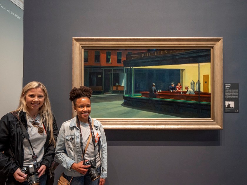 SHSU, LEAP Center, LEAP Ambassadors, Art Institute of Chicago, Edward Hopper, Nighthawks