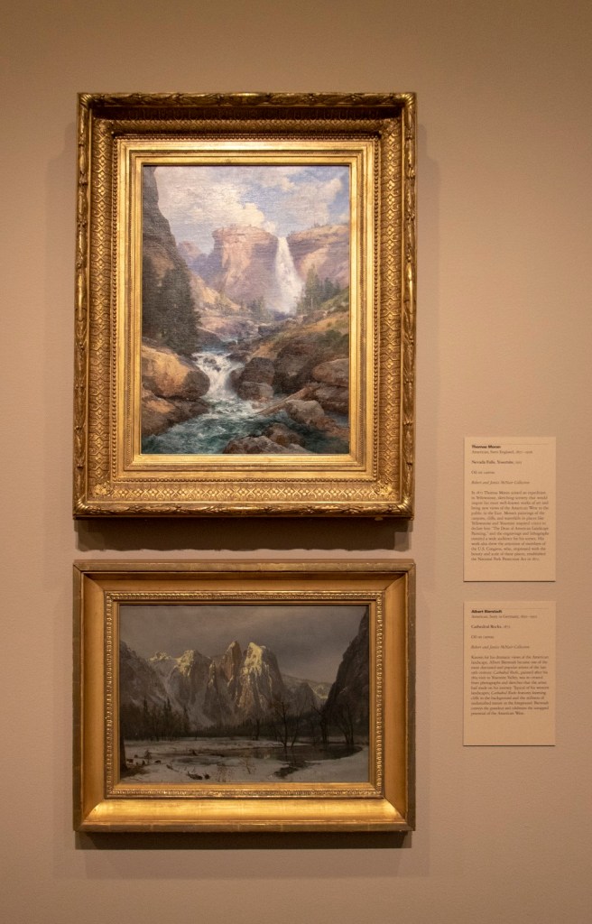 SHSU, LEAP Center, LEAP Ambassadors, MFAH, Museum of Fine Arts, Houston TX,  Hudson River School, Thomas Moran, Albert Bierstadt