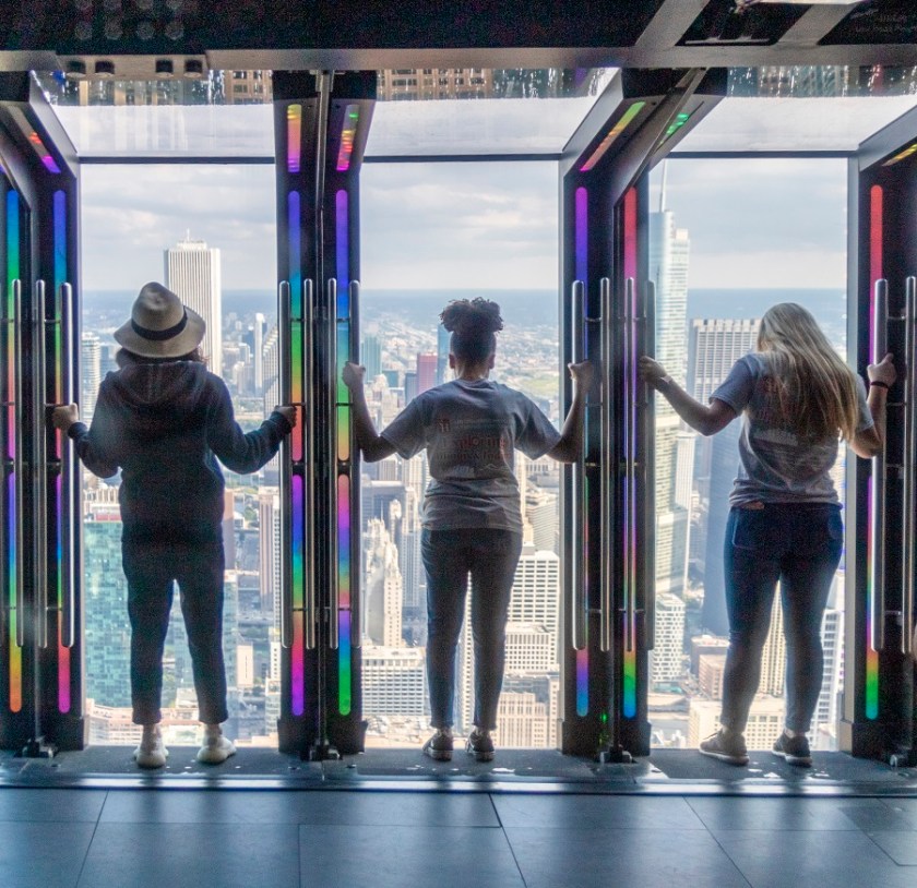 SHSU, LEAP Center, LEAP Ambassadors, Chicago IL, John Hancock Observatory, TILT