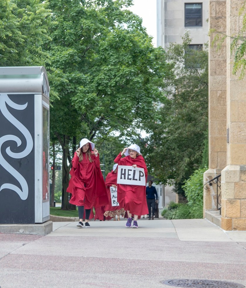 SHSU, LEAP Center, LEAP Ambassadors, Madison WI, Wisconsin Capitol, Handmaid's Tale, Margaret Atwood