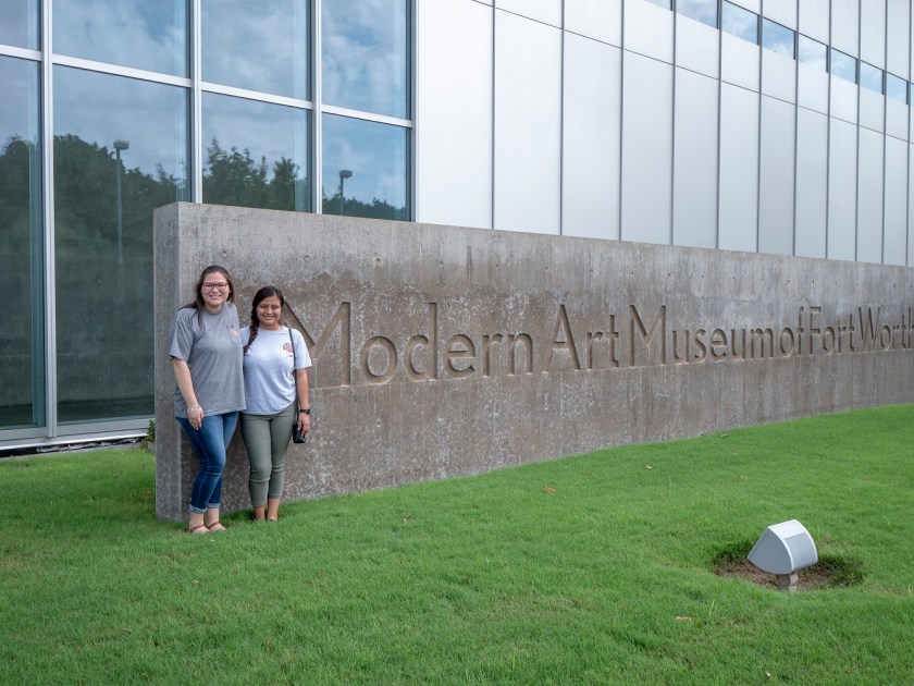 SHSU, LEAP Center, LEAP Ambassadors, Museum of Modern Art of Fort Worth