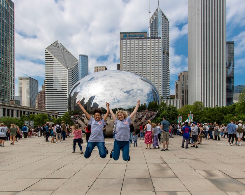 LEAP Center, LEAP Ambassadors, SHSU, Chicago IL, Millennium Park, Anish Kapoor, The Bean