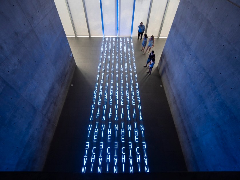 SHSU, LEAP Center, LEAP Ambassadors, Museum of Modern Art of Fort Worth, Jenny Holzer