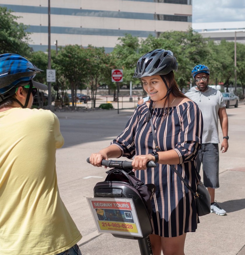 SHSU, LEAP Center, LEAP Ambassadors, Fort Worth, Segway Nation Fort Worth, Esmeralda Mata