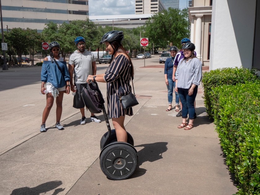 SHSU, LEAP Center, LEAP Ambassadors, Fort Worth, Segway Nation Fort Worth, Esmeralda Mata