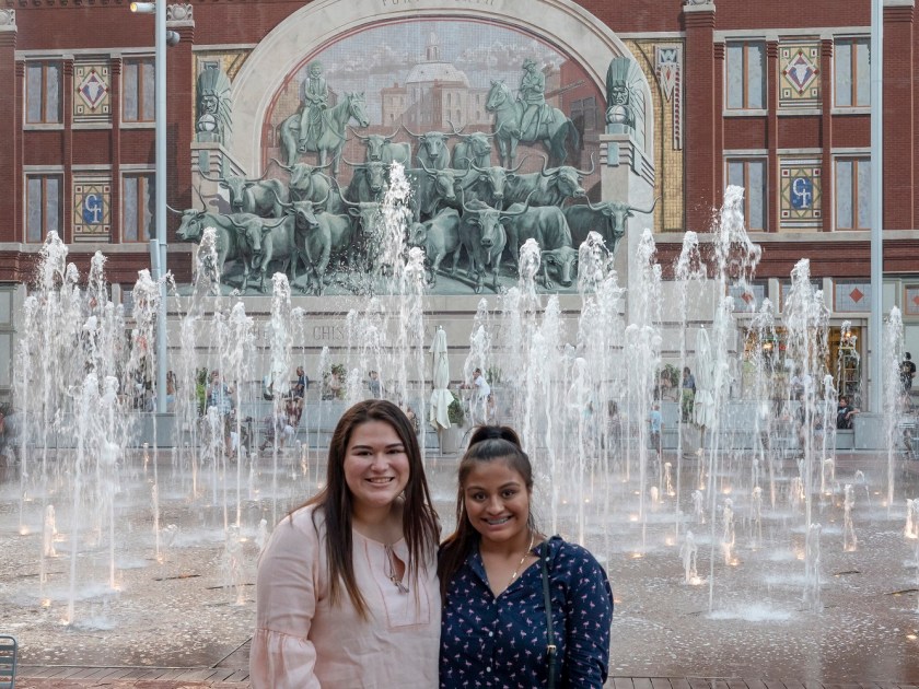 SHSU, LEAP Center, LEAP Ambassadors, Fort Worth, Sundance Square, Richard Haas