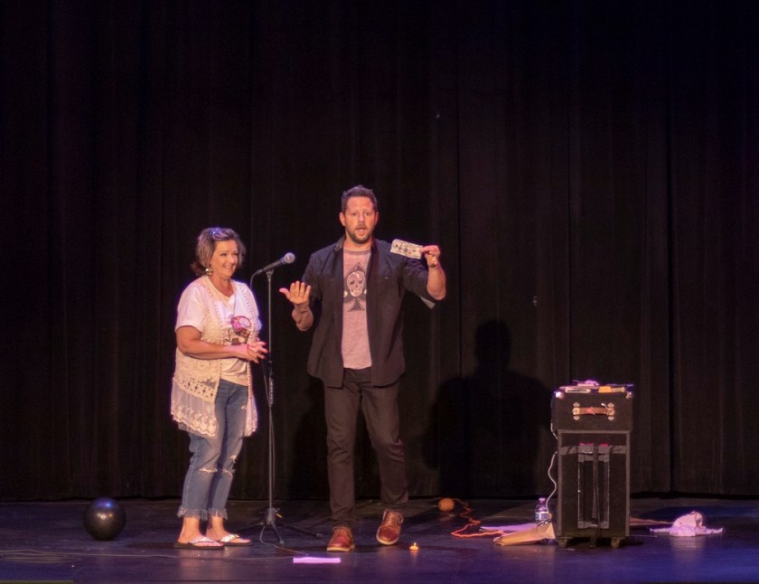 SHSU, Old Town Theater, LEAP Ambassadors, LEAP Center, Andy Gross, Magic, Comedy