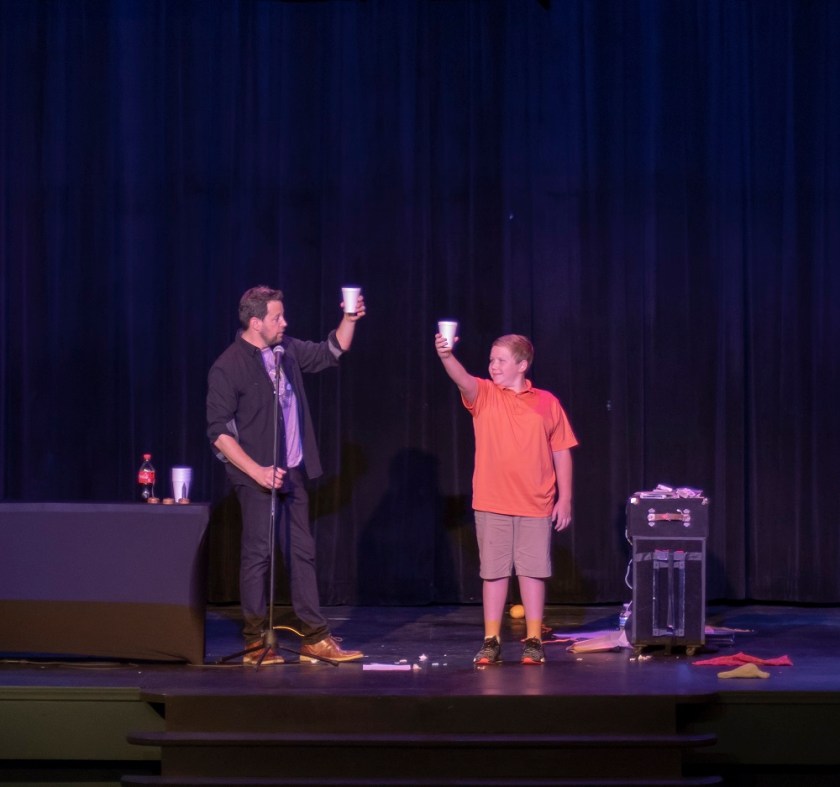 SHSU, Old Town Theater, LEAP Ambassadors, LEAP Center, Andy Gross, Magic, Comedy