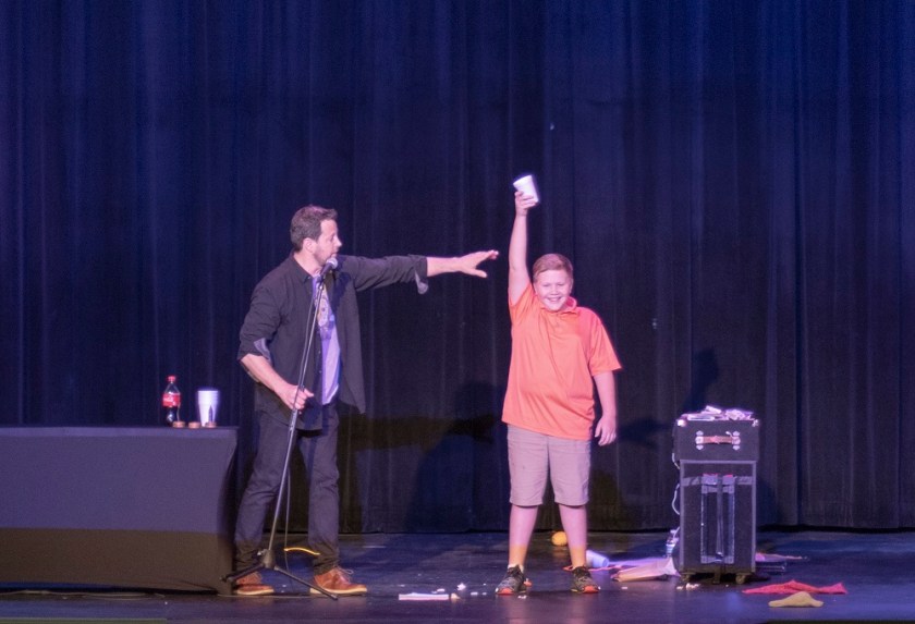 SHSU, Old Town Theater, LEAP Ambassadors, LEAP Center, Andy Gross, Magic, Comedy