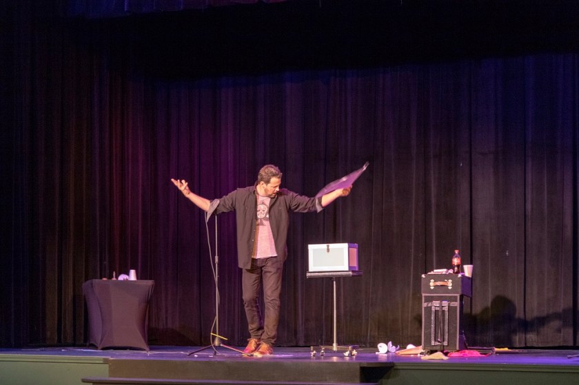 SHSU, Old Town Theater, LEAP Ambassadors, LEAP Center, Andy Gross, Magic, Comedy