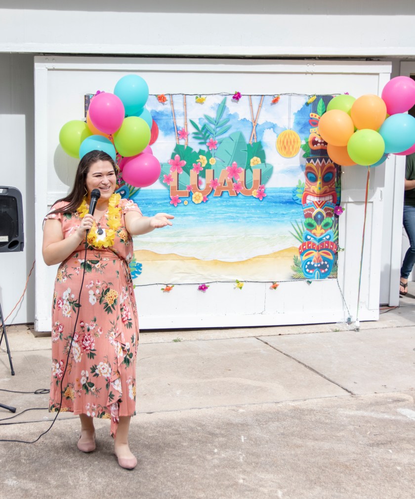 SHSU, LEAP Center, LEAP Ambassadors, Wynne Home Arts Center, Hawaiian Luau
