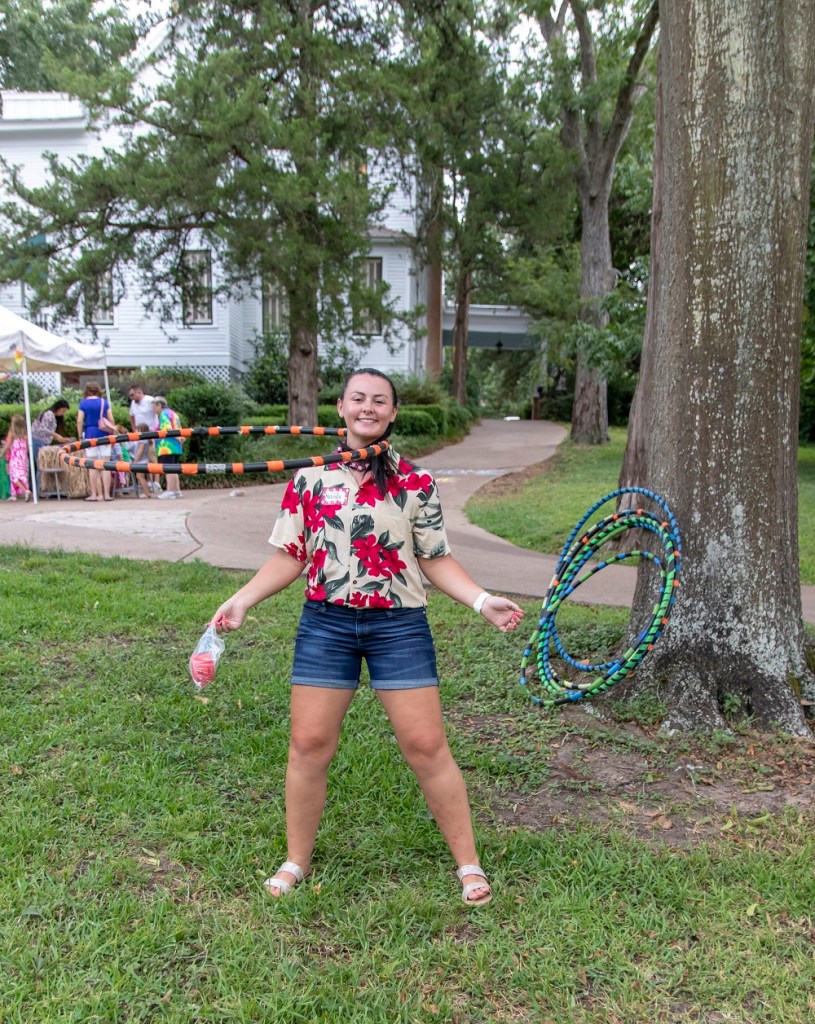 SHSU, LEAP Center, LEAP Ambassadors, Wynne Home Arts Center, Hawaiian Luau