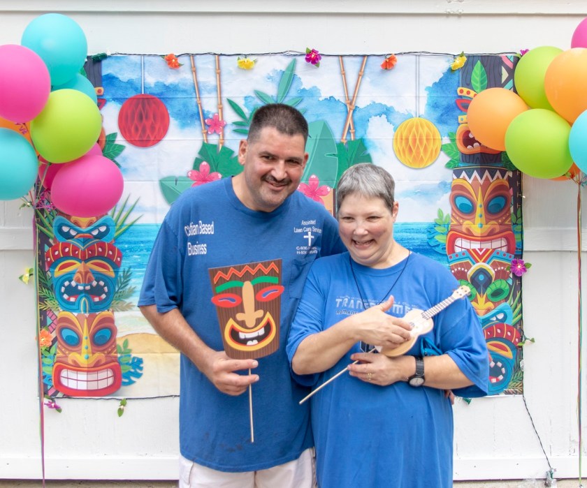 SHSU, LEAP Center, LEAP Ambassadors, Wynne Home Arts Center, Hawaiian Luau, George and Ruth Halley