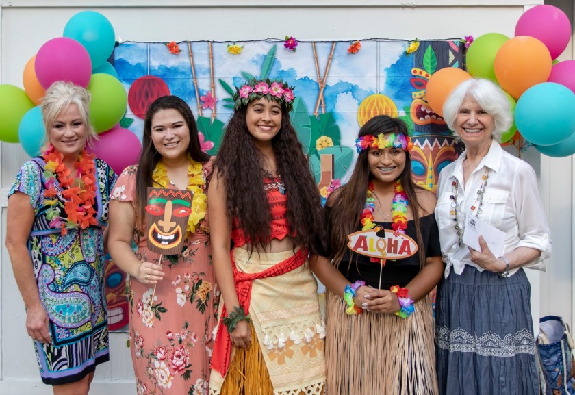 SHSU, LEAP Center, LEAP Ambassadors, Wynne Home Arts Center, Hawaiian Luau, Princess Moana