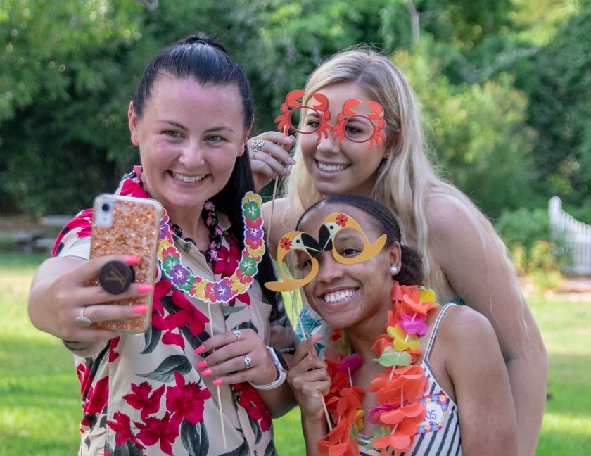 SHSU, LEAP Center, LEAP Ambassadors, Wynne Home Arts Center, Hawaiian Luau