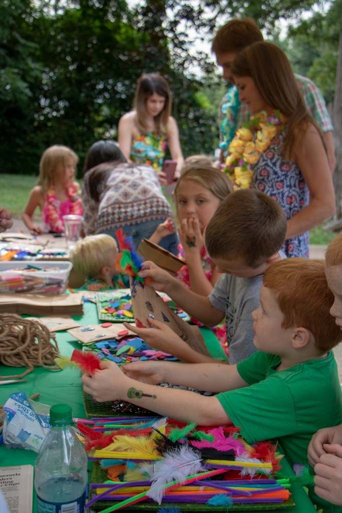 SHSU, LEAP Center, LEAP Ambassadors, Wynne Home Arts Center, Hawaiian Luau