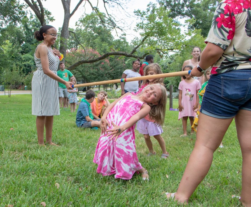 SHSU, LEAP Center, LEAP Ambassadors, Wynne Home Arts Center, Hawaiian Luau