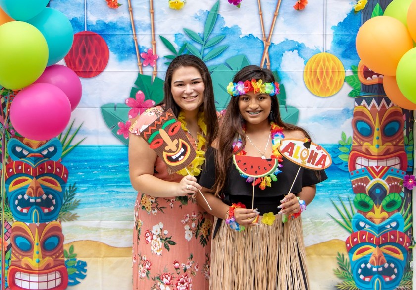 SHSU, LEAP Center, LEAP Ambassadors, Wynne Home Arts Center, Hawaiian Luau