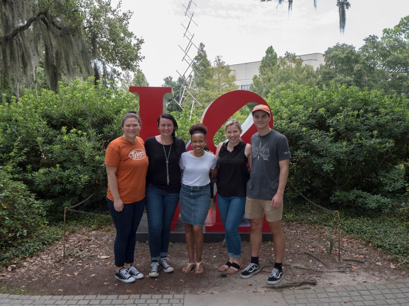 SHSU, LEAP Center, LEAP Ambassadors, NOLA, New Orleans Louisiana, Besthoff Sculpture Garden, Robert Indiana, LOVE