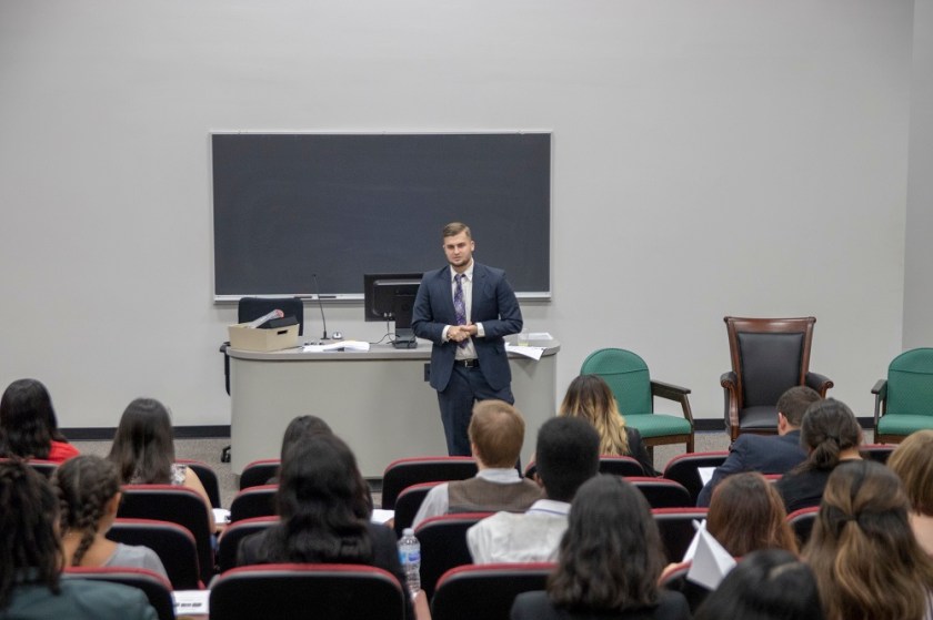 SHSU, LEAP Center, Pre-Law Society, Sawyer Massie
