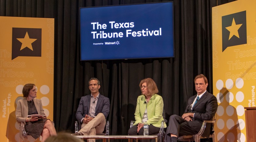 SHSU, LEAP Center, LEAP Ambassadors, Austin Texas, Texas Tribune Festival, Tribfest, George P. Bush, Susan Page, Michael Beschloss