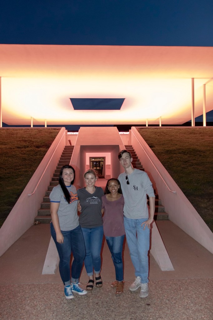 SHSU, LEAP Center, LEAP Ambassadors, James Turrell, Rice University, Twilight of the Epiphany