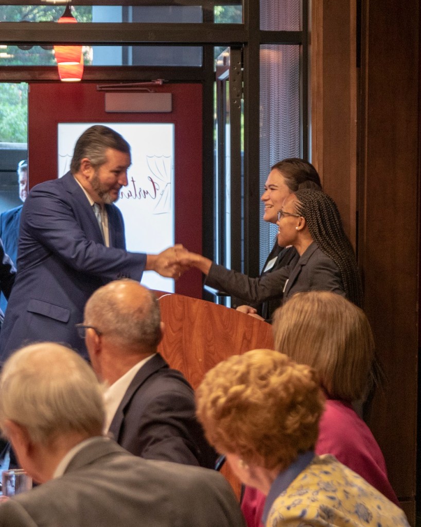 SHSU, LEAP Center, LEAP Ambassadors, World Affairs Council, Senator Ted Cruz