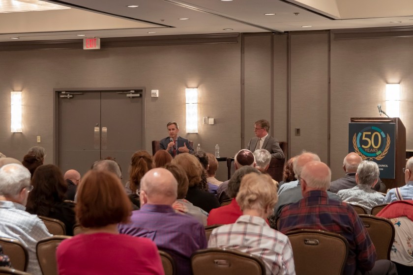 SHSU, LEAP Center, LEAP Ambassadors, World Affairs Council Houston, David Kaye, Free Speech