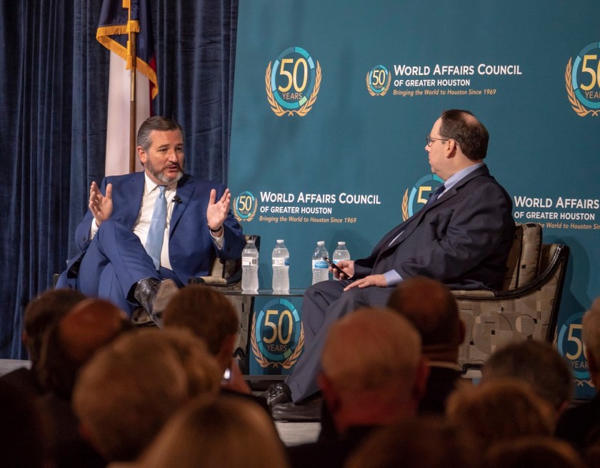 SHSU, LEAP Center, LEAP Ambassadors, World Affairs Council, Senator Ted Cruz