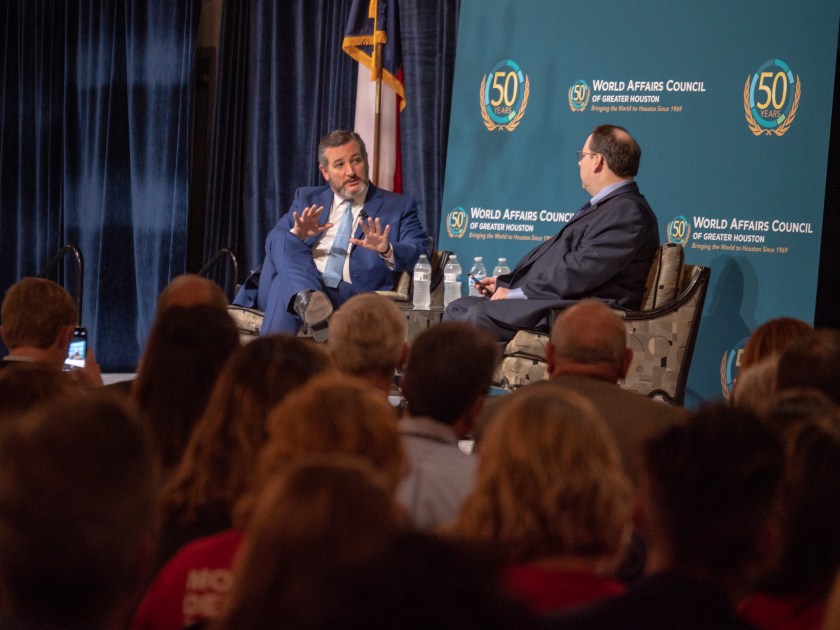 SHSU, LEAP Center, LEAP Ambassadors, World Affairs Council, Senator Ted Cruz