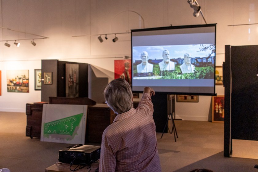 SHSU, LEAP Center, LEAP Ambassadors, David Adickes, Adickes Foundation, Art