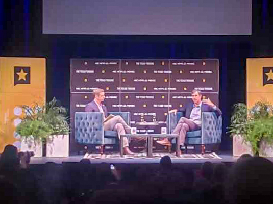 SHSU, LEAP Center, LEAP Ambassadors, Texas Tribune Festival, Austin Texas, Beto ORourke