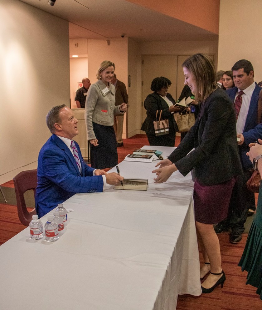 SHSU, LEAP Center, LEAP Ambassadors, World Affairs Council Houston, WAC, Sean Spicer