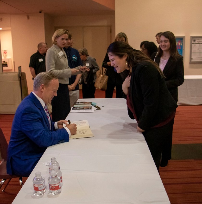 SHSU, LEAP Center, LEAP Ambassadors, World Affairs Council Houston, WAC, Sean Spicer