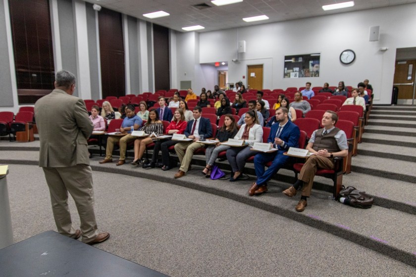 SHSU, LEAP Center, LEAP Ambassadors, Pre-Law Society, David Moorman, Voir Dire