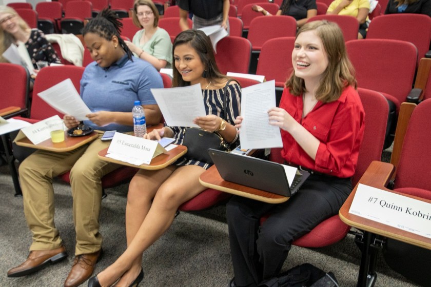 SHSU, LEAP Center, LEAP Ambassadors, Pre-Law Society, David Moorman, Voir Dire