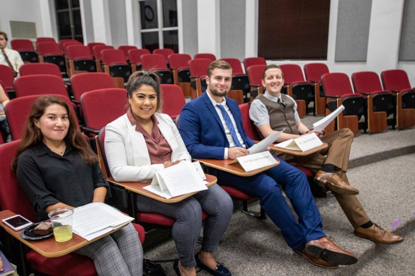 SHSU, LEAP Center, LEAP Ambassadors, Pre-Law Society, David Moorman, Voir Dire