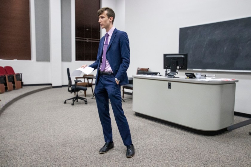 SHSU, LEAP Center, LEAP Ambassadors, Pre-Law Society, David Moorman, Voir Dire