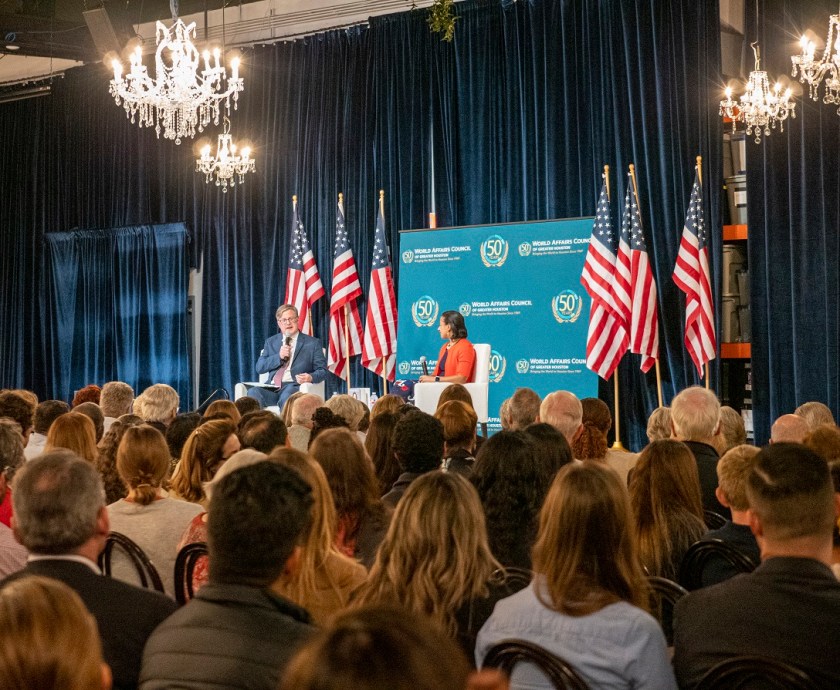 SHSU, LEAP Center, LEAP Ambassadors, Center for Law Engagement And Politics, World Affairs Council Houston, Susan Rice