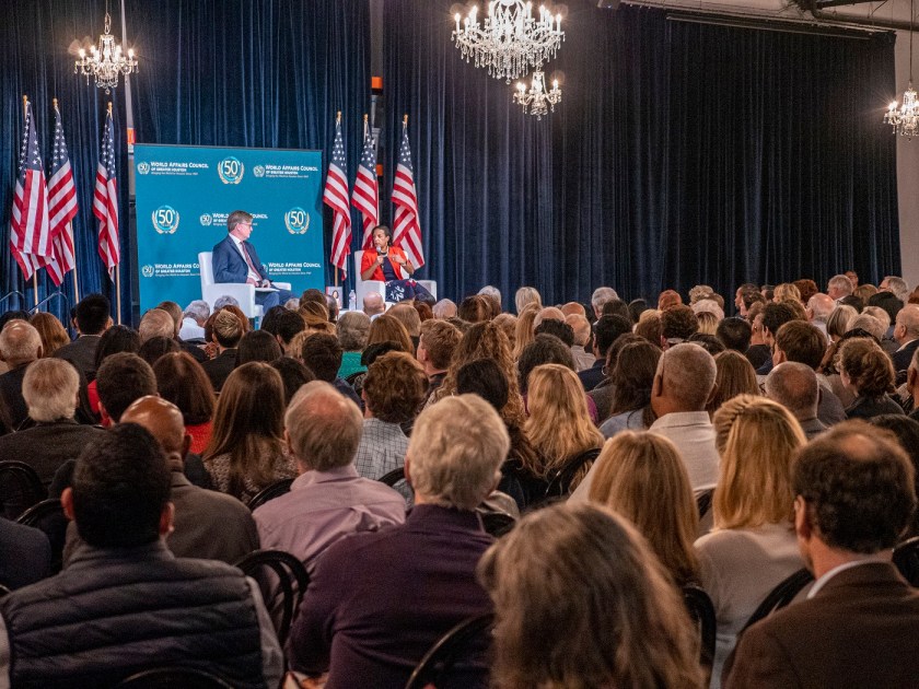 SHSU, LEAP Center, LEAP Ambassadors, Center for Law Engagement And Politics, World Affairs Council Houston, Susan Rice