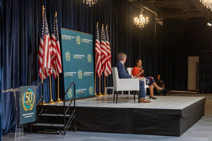 SHSU, LEAP Center, LEAP Ambassadors, Center for Law Engagement And Politics, World Affairs Council Houston, Susan Rice